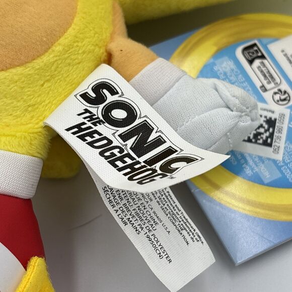 SEGA Tomy Sonic The Hedgehog Classic Super Sonic 11” Plush Yellow NWT - Picture 3 of 6